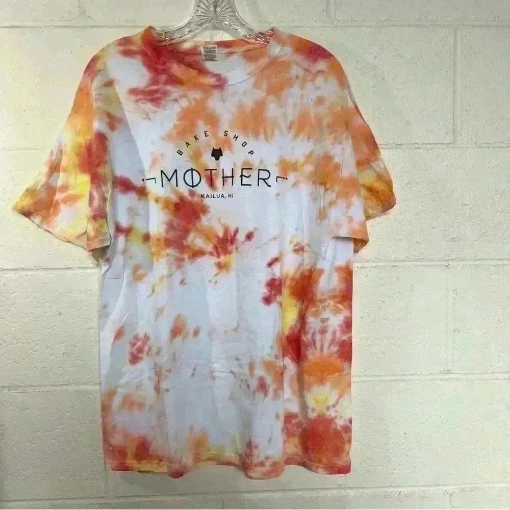 Mother Bake Shop Tie Dye T-Shirt-Large